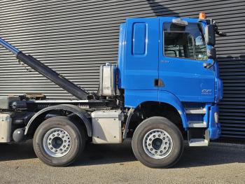 DAF CF 460 8x4 / HIAB HOOKLIFT / RETARDER / SPRING SUSPENSION